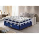 Ver imagem 1 de Cama Box Casal + Colchão de Molas Ensacadas D33 com Pillow Top Cama Inbox Select 138x188x71