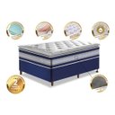 Ver imagem 3 de Cama Box Solteiro + Colchão de Molas Ensacadas D33 com Pillow Top Cama Inbox Select 88x188x71