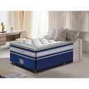 Ver imagem 1 de Cama Box Solteiro + Colchão de Molas Ensacadas D33 com Pillow Top Cama Inbox Select 88x188x71