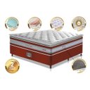Ver imagem 3 de Cama Box Casal + Colchão de Molas Ensacadas D33 com Pillow Top Cama Inbox Select 138x188x71