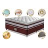 Cama Box Casal + Colchão de Molas Ensacadas D33 com Pillow Top Cama Inbox Select 138x188x71 - 3