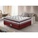 Ver imagem 1 de Cama Box Casal + Colchão de Molas Ensacadas D33 com Pillow Top Cama Inbox Select 138x188x71