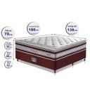 Ver imagem 2 de Cama Box Casal + Colchão de Molas Ensacadas D33 com Pillow Top Cama Inbox Select 138x188x71