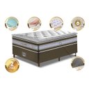 Ver imagem 3 de Cama Box Solteiro + Colchão de Molas Ensacadas D33 com Pillow Top Cama Inbox Select 88x188x71