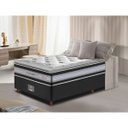 Ver imagem 1 de Cama Box Solteiro + Colchão de Molas Ensacadas D33 com Pillow Top Cama Inbox Select 88x188x71