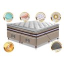 Ver imagem 3 de Cama Box Super King + Colchão de Molas Ensacadas D33 com Pillow Top Cama Inbox Select 193x203x70