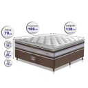 Ver imagem 2 de Cama Box Casal + Colchão de Molas Ensacadas D33 com Pillow Top Cama Inbox Select 138x188x71