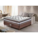 Ver imagem 1 de Cama Box Casal + Colchão de Molas Ensacadas D33 com Pillow Top Cama Inbox Select 138x188x71