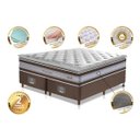 Ver imagem 3 de Cama Box Queen + Colchão de Molas Ensacadas D33 com Pillow Top Cama Inbox Select 158x198x71