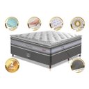 Ver imagem 3 de Cama Box Casal + Colchão de Molas Ensacadas D33 com Pillow Top Cama Inbox Select 138x188x71