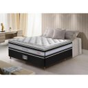 Ver imagem 1 de Cama Box Casal + Colchão de Molas Ensacadas D33 com Pillow Top Cama Inbox Select 138x188x71