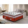 Cama Box Super King + Colchão de Molas Ensacadas D33 com Pillow Top Cama Inbox Select 193x203x70 - 1