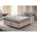 Ver imagem 1 de Cama Box Casal + Colchão de Molas Ensacadas D33 com Pillow Top Cama Inbox Select 138x188x71