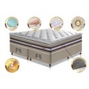 Ver imagem 3 de Cama Box Queen + Colchão de Molas Ensacadas D33 com Pillow Top Cama Inbox Select 158x198x71