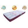 Colchão Solteiro Gazin de Espuma Confort Soft Liso D28 78x188x14 Vinho - 3