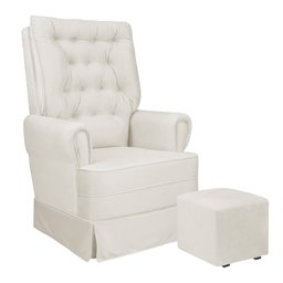 Poltrona Amamentação com Balanço Eloa para Sala e Quarto - Decor Loppes TM 703 Poltrona Amamentacão - 2 Poltrona Amamentação com Balanço Eloa para Sala e Quarto - Decor Loppes TM 703 Poltrona Amamentacão - 2