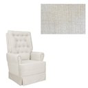 Ver imagem 1 de Poltrona Amamentação com Balanço Eloa para Sala e Quarto - Decor Loppes TM 703 Poltrona Amamentacão