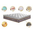 Ver imagem 3 de Colchão Queen CAMA INBOX de Molas Ensacadas D33 com Pillow TOP Cama inBox Select 158x198x32 Bege