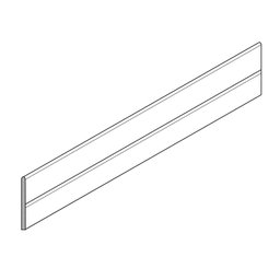 Divisor Transversal BoxSide 1.200mm para Gaveta Metálica Tandembox Plus Cinza Blum 01 unidade - 2