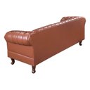 Ver imagem 4 de Namoradeira Duque Chest 3 Lug Courano Caramelo