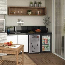 Cervejeira Porta de Vidro com LED 120L Profissional Gelopar 220V - 3 Cervejeira Porta de Vidro com LED 120L Profissional Gelopar 220V - 3