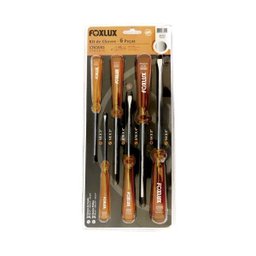 Jogo De Chave De Fenda E Philips Foxlux - 2