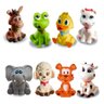 Kit com 8 Brinquedos De Vinil Para Bebê A Partir De 3 Meses -b - 1