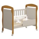 Ver imagem 3 de Quarto de Bebê 4 Portas com Cômoda com Porta Elfe Classic e Berço Americano Danny Areia Savana Aceti