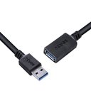 Ver imagem 2 de Cabo Extensor Usb a 3.0 Macho para Usb a 3.0 Fêmea 28awg Pur