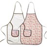 Avental Dupla Face Impermeável Floral - 1