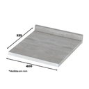 Ver imagem 5 de Balcão 1 Porta 40cm Americana Branco com Tampo Calcare - Móveis Henn