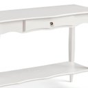 Ver imagem 2 de Aparador para Sala com Pés Luiz Xv 1 Gaveta 01 Prateleira 1019p-m - Branco