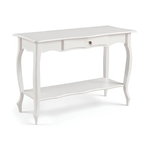 Aparador para Sala com Pés Luiz Xv 1 Gaveta 01 Prateleira 1019p-m - Branco