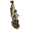 Escultura Estatua Alto Padrão Amor Mãe Casal de Filhos e Pet - 11