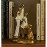Escultura Estatua Alto Padrão Amor Mãe Casal de Filhos e Pet - 6