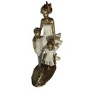 Ver imagem 7 de Escultura Estatua Alto Padrão Amor Mãe Casal de Filhos e Pet