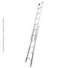 Escada de Alumínio Dupla 2x7 Extensiva Worker - 2