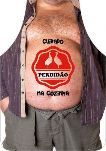 Avental Divertido Personalizado Perdidao - 2