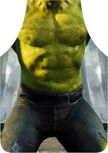 Avental Divertido Personalizado Hulk - 2