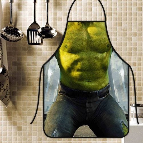 Avental Divertido Personalizado Hulk - 1