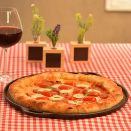 Forma para Assar Pizza Alça de Ferro Panela Mineira 35x1,5cm - 3