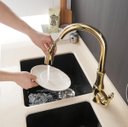 Ver imagem 3 de Torneira Cozinha Luxo Moderna Extensível Monocomando
