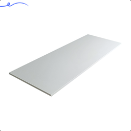 1 Prateleira Branca 90X40 Tampo Tabua Mdf  Organizadora Decoração Cozinha Quarto Banheiro Sala - 2