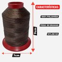 Ver imagem 2 de Linha Nylon 40 Peso 80g 100% Poliamida Pa66 Linhanyl-29