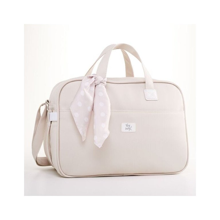 Bolsa Maternidade Candy Bege Hey Baby