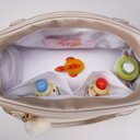 Ver imagem 4 de Bolsa Maternidade Siena Bege Just Baby