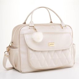 Bolsa Maternidade Siena Bege Just Baby - 1