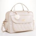 Ver imagem 1 de Bolsa Maternidade Siena Bege Just Baby