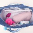 Ver imagem 2 de Bolsa Maternidade Color Azul Hey Baby