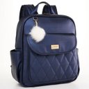 Ver imagem 1 de Mochila Maternidade Siena Azul Marinho Just Baby